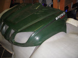 2004-13 YXR 660 700 RHINO YAMAHA UTV USED FRONT FENDER Hood Green (5UG) ATV-202 NO SHIP