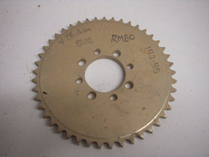 Suzuki NEW RM80 45 Tooth REAR Sprocket 142-45