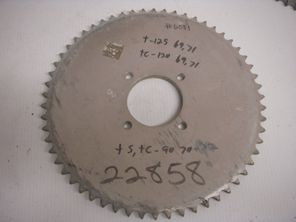 NEW Suzuki TC125 RV125 TC90 TS90 (67-72) 58 Tooth Sprocket 228-58