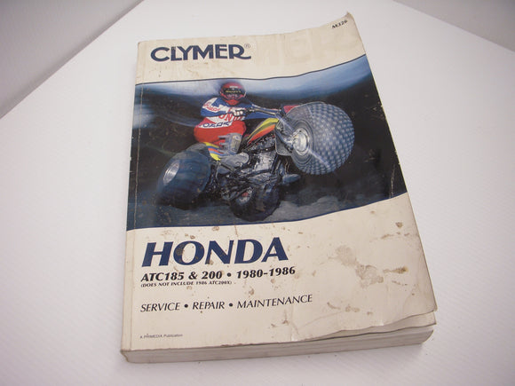 1980-86 Honda ATC185 ATC200 Manual used Clymer M326 (man-a/b)