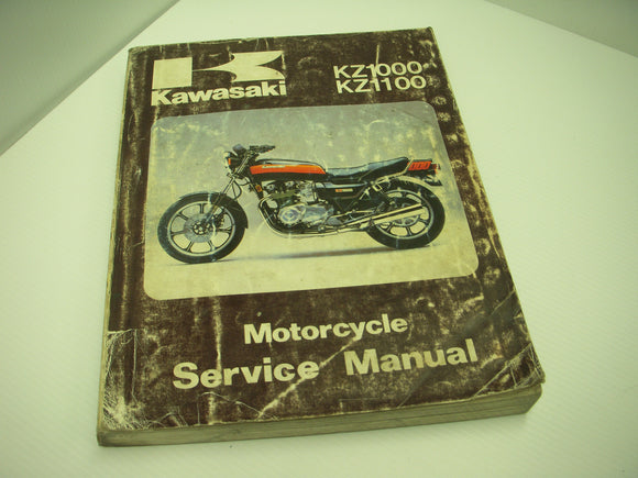 99924-1026-03 Kawasaki 1981-83 KZ1000 KZ1100 USED Manual