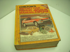 1978-85 Import Car Audi Mazda Renault Chilton Manual Hard Cover 7473 used (man-f)