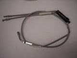 607-001 Sudco 1968-73 CB350 Honda 350 Throttle Cable Assembly Aftermarket Gray