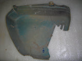 1969 CB750 K0 SANDCAST BROKE LEFT SIDE COVER ORIGINAL HONDA FOR PARTS FLAME USED CB-1 (check-bmw)