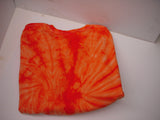 X-Large Tie Dye Orange T-Shirt Sturgis Rally 2011