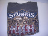 Medium Gray T-Shirt Sturgis Rally 73 Years Ride Free 2013