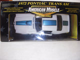 1972 Pontiac Trans Am Arnie "the farmer" Beswick Ertl NEW American Muscle Diecast 1:18 scale (N-TOP)