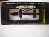 1969 Baldwin Motion Nova Serialized NEW Ertl American Muscle Diecast 1:18 scale (ts-wire-b2)