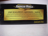 1969 Baldwin Motion Nova Serialized NEW Ertl American Muscle Diecast 1:18 scale (ts-wire-b2)