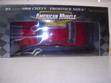 1966 Chevy Nova ProStock w/ Flames Limited Edition NEW Ertl American Muscle Diecast 1:18 scale (TS-WIRE-B2)