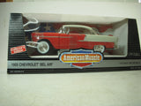 1955 Chevy BelAir RED NEW Ertl American Muscle Diecast 1:18 scale (N-TOP)