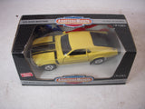 1970 Ford Boss Mustang Yellow 302 NEW Ertl American Muscle Diecast 1:18 scale