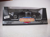 1970 Ford Mustang Mach 1 428 NEW Black white Ertl American Muscle Diecast 1:18 scale (N-TOP)