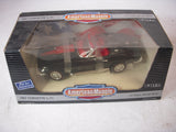 1967 Chevrolet Corvette NEW BLACK 25th Anniversary L-71 Convertible Ertl American Muscle Diecast 1:18 scale (N-TOP)
