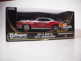 1971 Barracuda Sox & Martin NEW 50 year Hemi Commemorative Series #6 American Muscle Diecast 1:18 scale Collectible