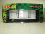 1966 Chev Nova JOHN FORCE 1 of 2084 White NEW Racing Champions Diecast 1:18 scale (N-TOP)