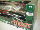 John Force 1966 Chev Nova 1of416 Chrome NEW Racing Champions Diecast 1:18 scale