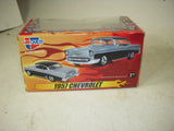 1957 Chev Bel Air Black Silver Diecast CARQUEST NEW TOY 1:25 scale (N-TOP)