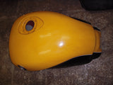 BMW R1200 YELLOW BLACK FUEL GAS PETRO TANK USED (check-2)