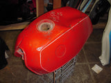 BMW R65 R80 RED DENTED Fuel Gas Tank USED