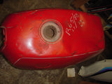 BMW R65 R80 RED DENTED Fuel Gas Tank USED