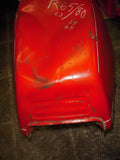 BMW R65 R80 RED DENTED Fuel Gas Tank USED