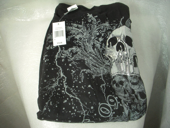 CLOTHING 2X-Large Black with Skulls T-Shirt Promotion Sturgis 2009 New With Tags