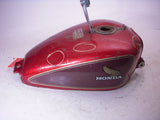 1980 CX500 CUSTOM RED USED FUEL GAS TANK SWT-019