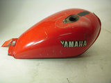 1981 XJ650 650 MAXIM YAMAHA USED FUEL GAS TANK RED REPAINT RUSTY SWT-025