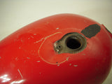 1981 XJ650 650 MAXIM YAMAHA USED FUEL GAS TANK RED REPAINT RUSTY SWT-025