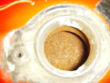 1981 XJ650 650 MAXIM YAMAHA USED FUEL GAS TANK RED REPAINT RUSTY SWT-025