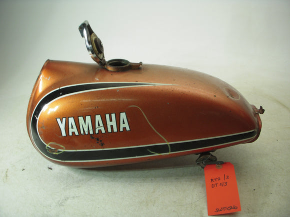 1972-73 DT2 DT3 YAMAHA USED FUEL GAS TANK RUSTY SWT-026