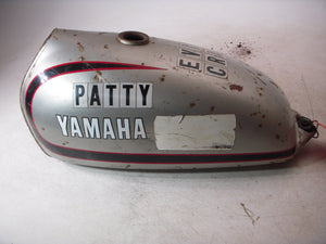 1972 DT250 MX250 YAMAHA USED FUEL GAS TANK LEAKER SWT-027