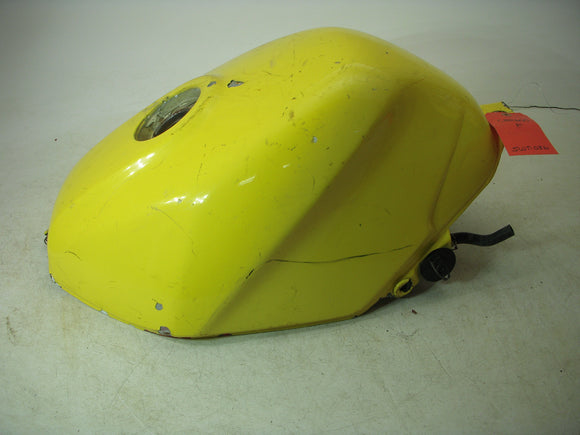 GAS TANK 1989 CBR600 600 HURRICANE YELLOW REPAINT HONDA FUEL GAS TANK USED SWT-036