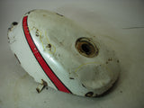 GAS TANK 1997-09 EX500 500 NINJA KAWASAKI FUEL GAS TANK USED ROUGH WHITE SWT-041