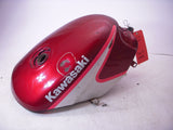 GAS TANK 1997-09 EX500 500 NINJA KAWASAKI FUEL GAS TANK USED MAROON SWT-045