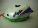 GAS TANK 1991-92 ZX750 J K ZX7 KAWASAKI FUEL GAS TANK USED LIME DENTS SWT-052