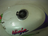 GAS TANK 1991-92 ZX750 J K ZX7 KAWASAKI FUEL GAS TANK USED LIME DENTS SWT-052