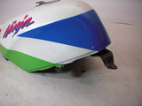 GAS TANK 1991-92 ZX750 J K ZX7 KAWASAKI FUEL GAS TANK USED LIME DENTS SWT-052