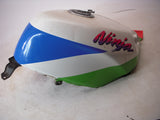 GAS TANK 1991-92 ZX750 J K ZX7 KAWASAKI FUEL GAS TANK USED LIME DENTS SWT-052