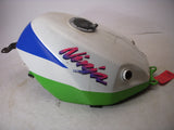 GAS TANK 1991-92 ZX750 J K ZX7 KAWASAKI FUEL GAS TANK USED LIME DENTS SWT-052