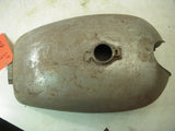 GAS TANK 1969-74 CB750 750 HONDA RAW STEEL NO PAINT FUEL GAS TANK USED SWT-055