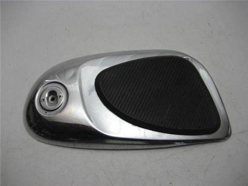 TANK COVER 1962-1969 Honda CA110 Sport 50 Fuel Tank COVER LH w/ rubber missing emblem USED FO-14 (A20)