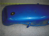 SIDE COVER 1973 RD250 YAMAHA used OIL TANK STOCK BLUE F0231 (A8-Star)