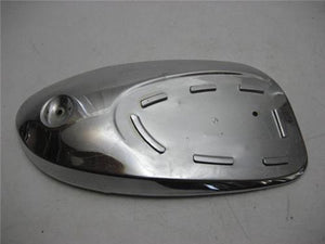 Used 60's Suzuki K-10 79cc Street Bike Left Hand Tank Cover FO47 (A20)