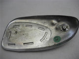 Used 60's Suzuki K-10 79cc Street Bike Left Hand Tank Cover FO55 (A20)