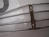 EXHAUST 1970 YAMAHA AT1 125 EXHAUST HEAT SHIELD USED HS-40 (A8)