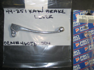 C2SS C2TR F11 F3 F4 F5 F6 F7 F8 F9 G5 KD80 KH100 KE100 KE125 KS125 KAWASAKI BRAKE LEVER NEW 44-251