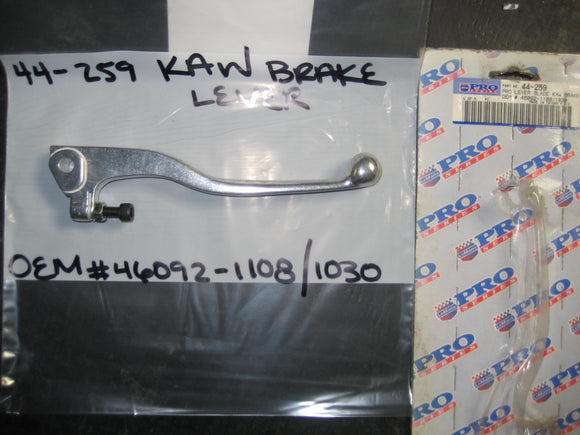 KDX200 KX125 KX250 KX80 KAWASAKI BRAKE LEVER NEW 44-259