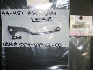 TT225 TT600 TW200 XT225 XT250 YZ250 YZ490 YAMAHA BRAKE LEVER NEW 44-451